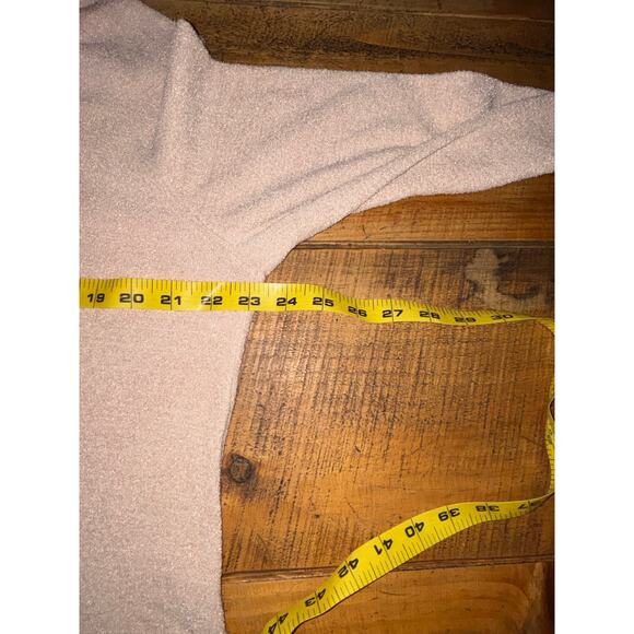 Barefoot Dreams CozyChic Ultra Lite Coastal Cowl Neck Tunic Sweater Womens Large - Picture 11 of 13